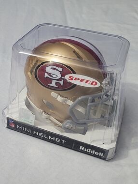 Riddell San Francisco 49ers Gold Mini Helmet